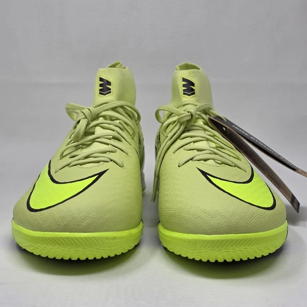 Nike ZM Superfly 10 Academy IC Limelight Hyper Men's Size 9.5 Soccer FQ8332-300